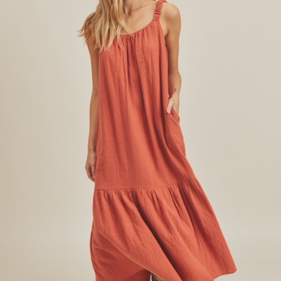 Lush Dresses & Skirts - NWT Lush low back soft spun maxi